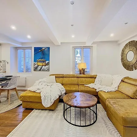 Hyper Centre . Terrasse Vue Mont Blanc . Parking Lägenhet Chamonix