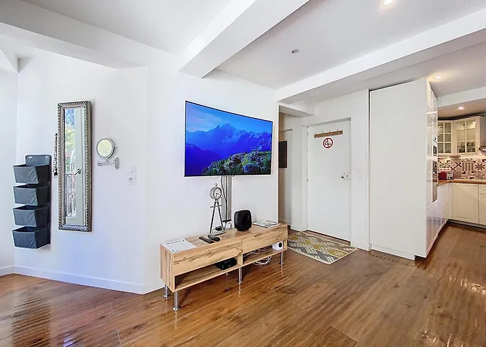 Lägenhet Hyper Centre . Terrasse Vue Mont Blanc . Parking