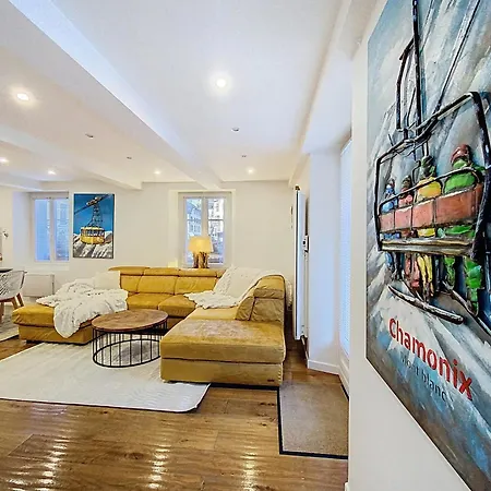 Hyper Centre . Terrasse Vue Mont Blanc . Parking شقة شامونكس