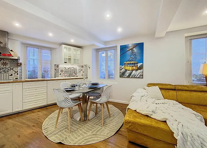 Hyper Centre . Terrasse Vue Mont Blanc . Parking