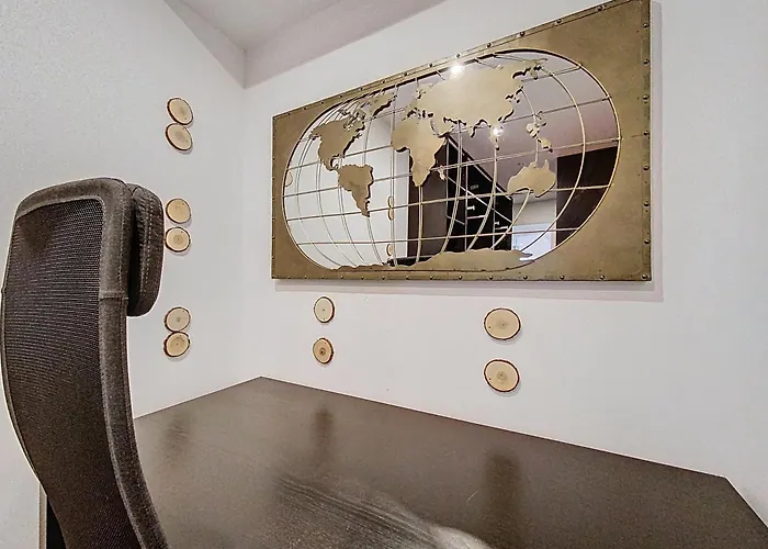 Hyper Centre . Terrasse Vue Mont Blanc . Parking شقة *